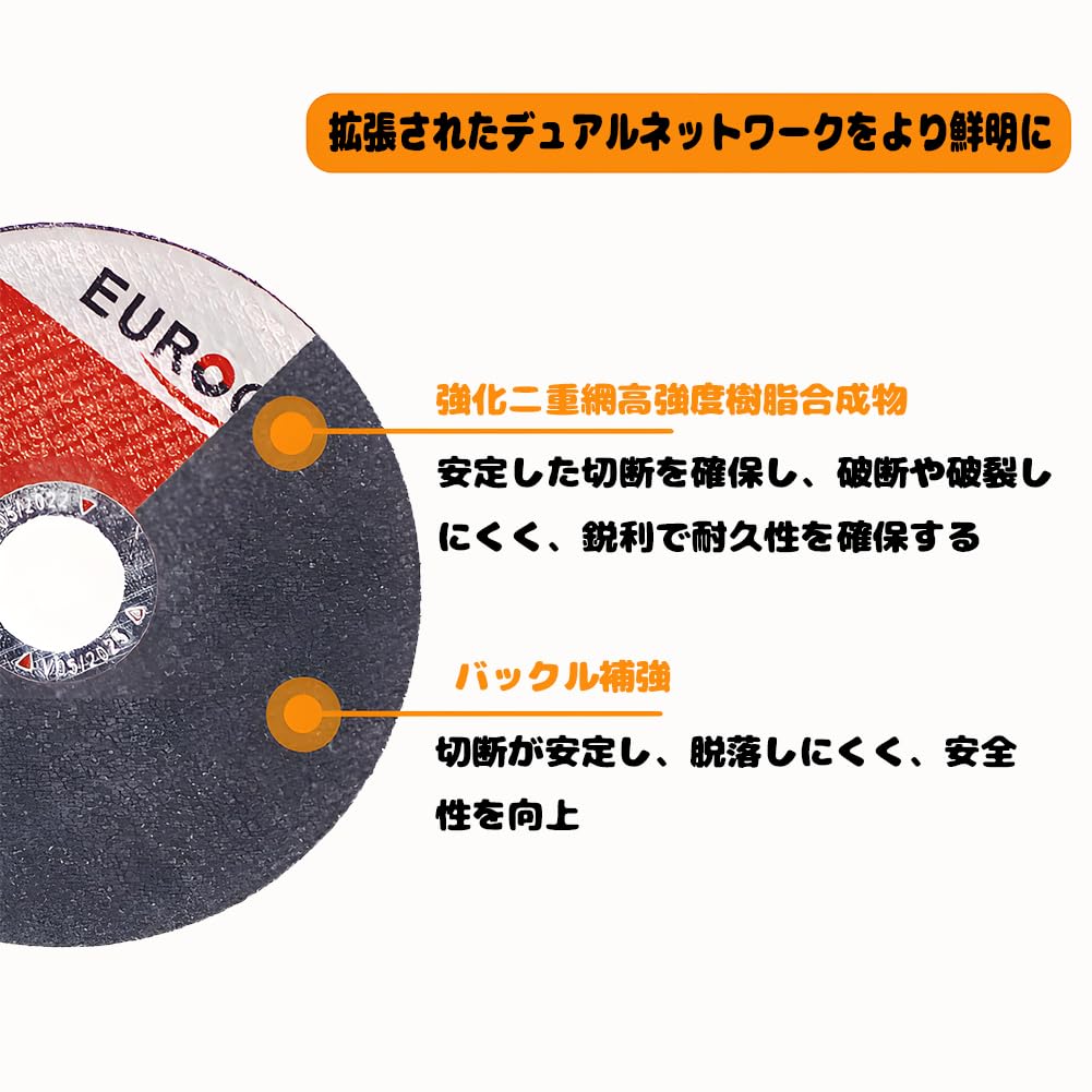 Amazon | TUDOUZZZ グラインダー 刃 切断砥石 ステンレス用 鉄工用